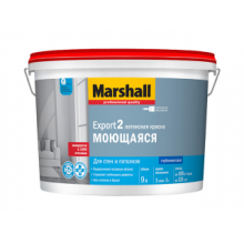  Краска для стен и потолка MARSHALL 'EXPORT-2' 9 л. BC (Основа под колеровку), фото 1 