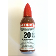  Колер универсальный Mixol №20(20 ml) каштановый, фото 1 
