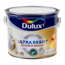  Краска DULUX Ultra Resist Кухня и Ванная BW 5 л., фото 1 