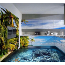  Наливной пол Тэпинг 205 Прозрачный, двухкомпонентный эпоксидный,  комплект 21.6 кг., фото 2 