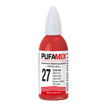  Колер Pufamix №27 Красный-прочный (20мл), фото 1 