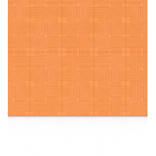  Стеновая войлочная панель Бесконечность (Streets PET Felt Panels, Refelt) 1204, фото 4 