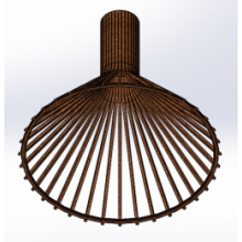  Светильник потолочный Conical Lite (H=450, D=495), фото 3 