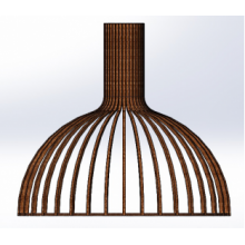  Светильник потолочный Semisfera-L Lite (H=720, D=785), фото 3 