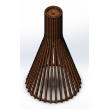  Светильник потолочный Tapering-S Lite (H=450 мм, D=250 мм), фото 3 