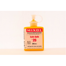  Колер универсальный Mixol №26(200 ml) желтый прочный, фото 1 