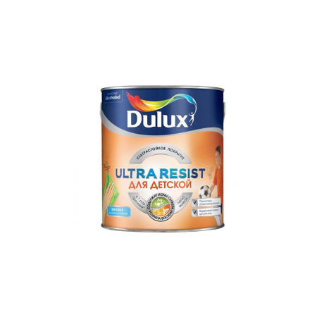  Краска DULUX Ultra Resist для детской матовая BW 5л, фото 1 