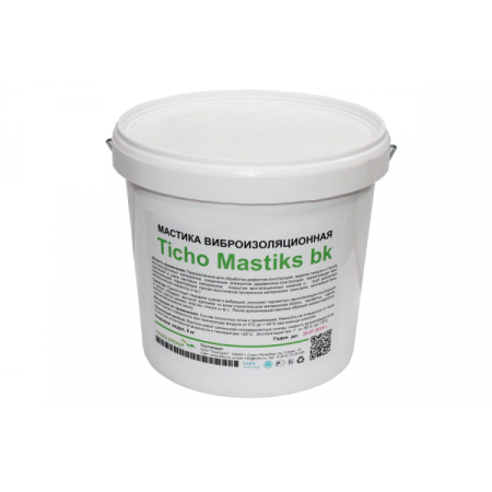  Мастика виброизоляционная (герметик) Ticho Mastiks-bk (5кг), фото 1 