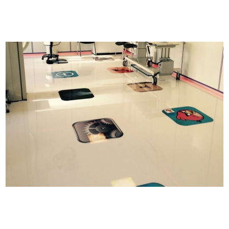  Наливной пол Тэпинг 205 Прозрачный, двухкомпонентный эпоксидный,  комплект 21.6 кг., фото 3 