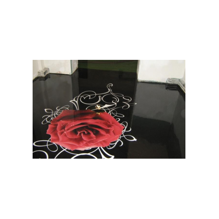  Наливной пол Тэпинг 205 Прозрачный, двухкомпонентный эпоксидный,  комплект 21.6 кг., фото 5 