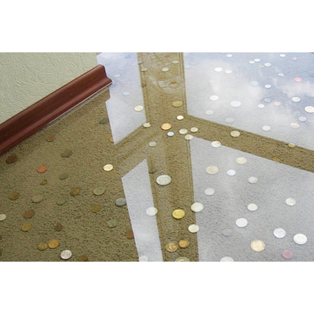  Наливной пол Тэпинг 205 Прозрачный, двухкомпонентный эпоксидный,  комплект 21.6 кг., фото 6 