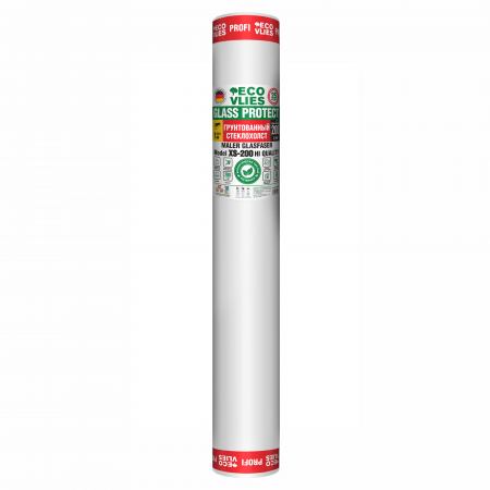  Стеклохолст малярный грунтованный ECOVLIES Glass Protect 200г/м2 (КМ1), фото 1 