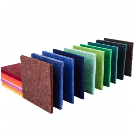  Стеновые войлочные панели КВАДРАТ (Plain PET Felt Tiles Large, Refelt) 1102, фото 7 