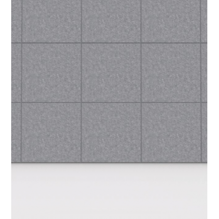  Стеновые войлочные панели КВАДРАТ (Plain PET Felt Tiles Large, Refelt) 1102, фото 5 