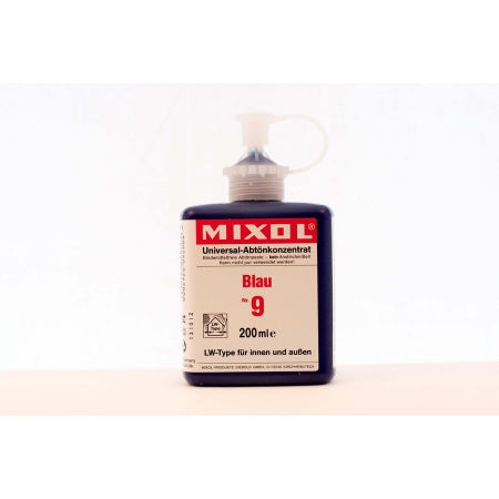  Колер универсальный Mixol №9(200 ml) синий, фото 1 