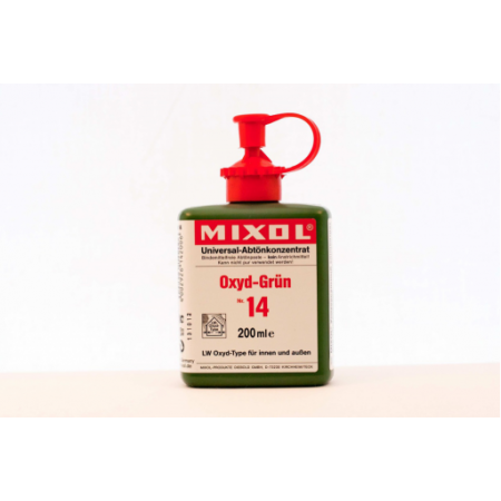  Колер универсальный Mixol №14(200 ml) оксид-зеленый, фото 1 