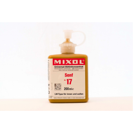  Колер универсальный Mixol №17(200 ml) горчичный, фото 1 