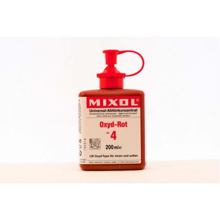  Колер универсальный Mixol №4(200 ml) оксид-красный, фото 1 