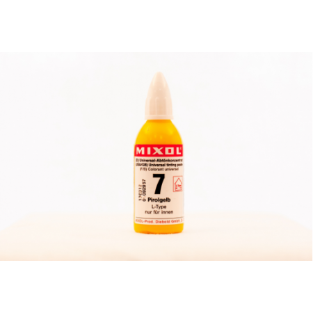  Колер универсальный Mixol №7(20 ml) канареечно-желтый, фото 1 