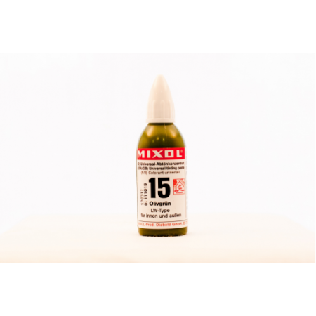  Колер универсальный Mixol №15(20 ml) оливковый, фото 1 