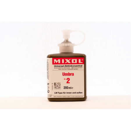  Колер универсальный Mixol №2(200 ml) умбра, фото 1 
